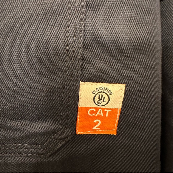 Armour Ready Med Navy Flame Retardant Work Shirt -NWOT - Picture 8 of 15